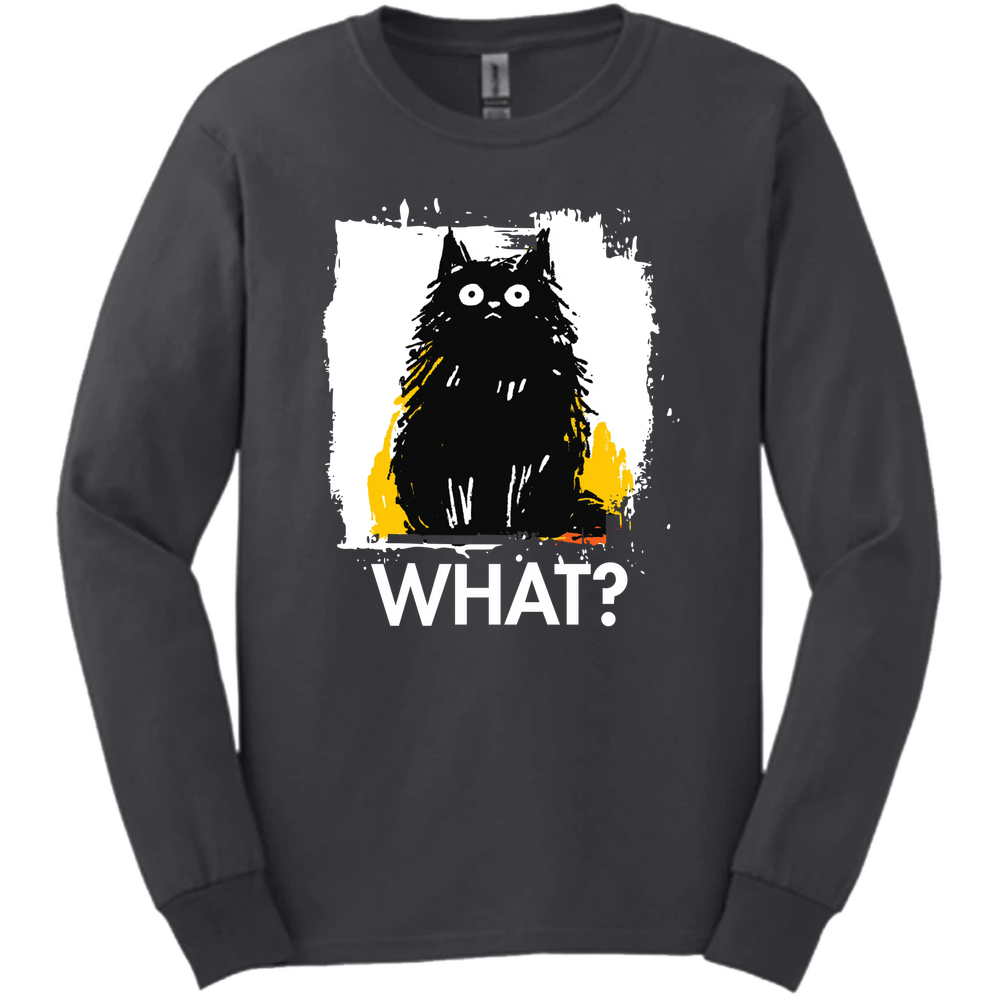 Schipperke - What Dog Long Sleeve Tee - Dark Heather