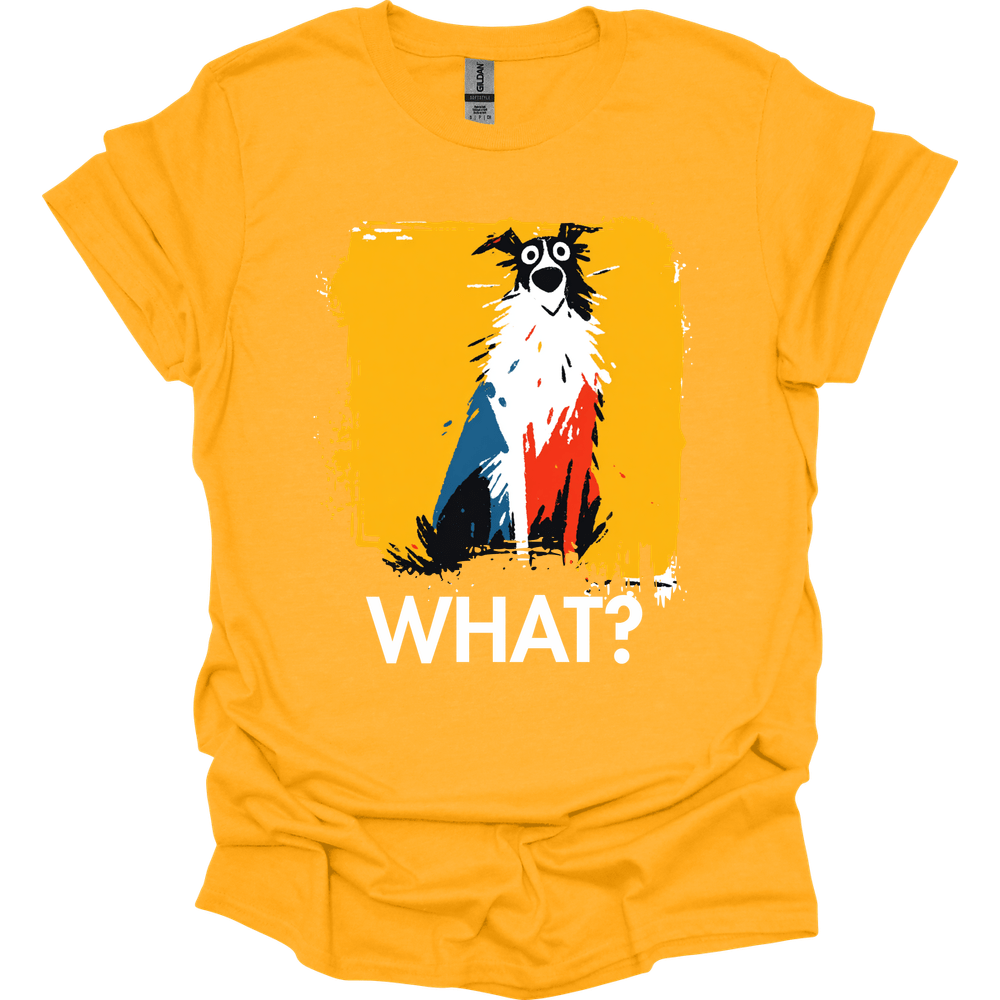 Borzoi - What Dog T-Shirt - Gold