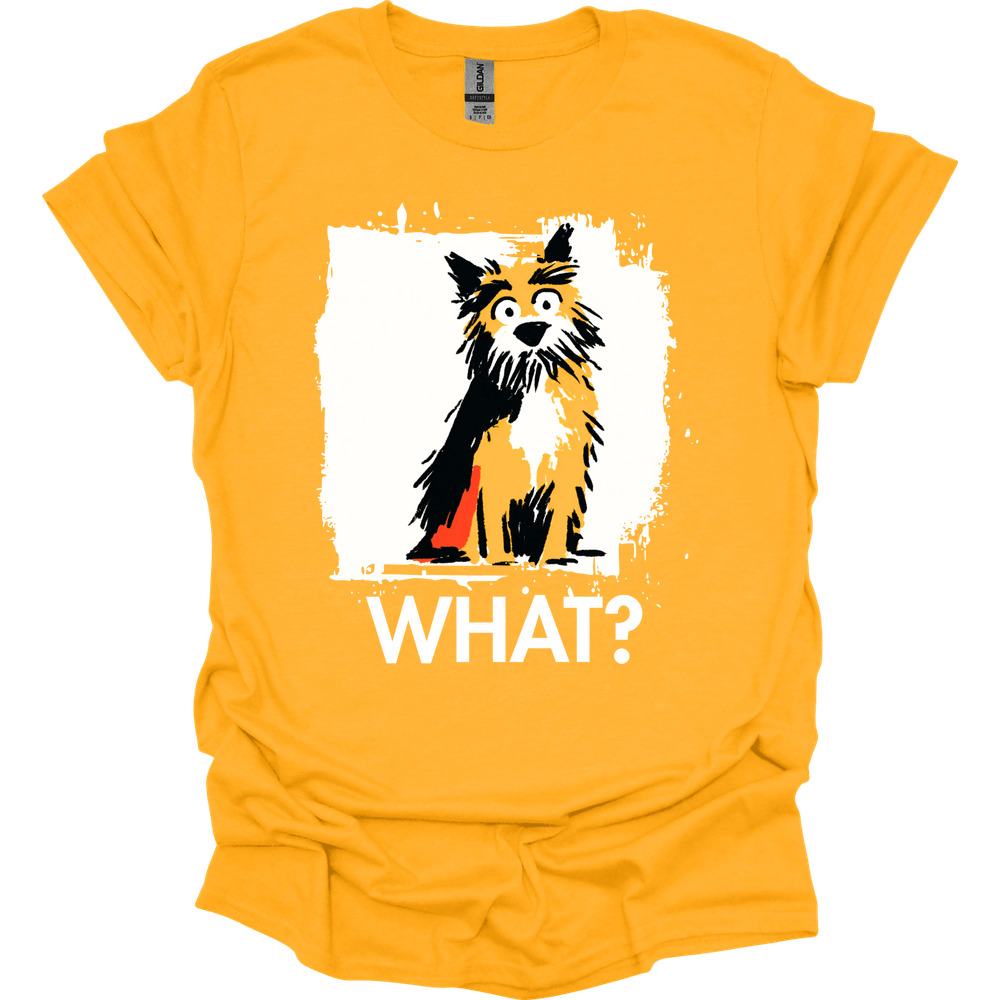 Cairns Terrier - What Dog T-Shirt - Gold