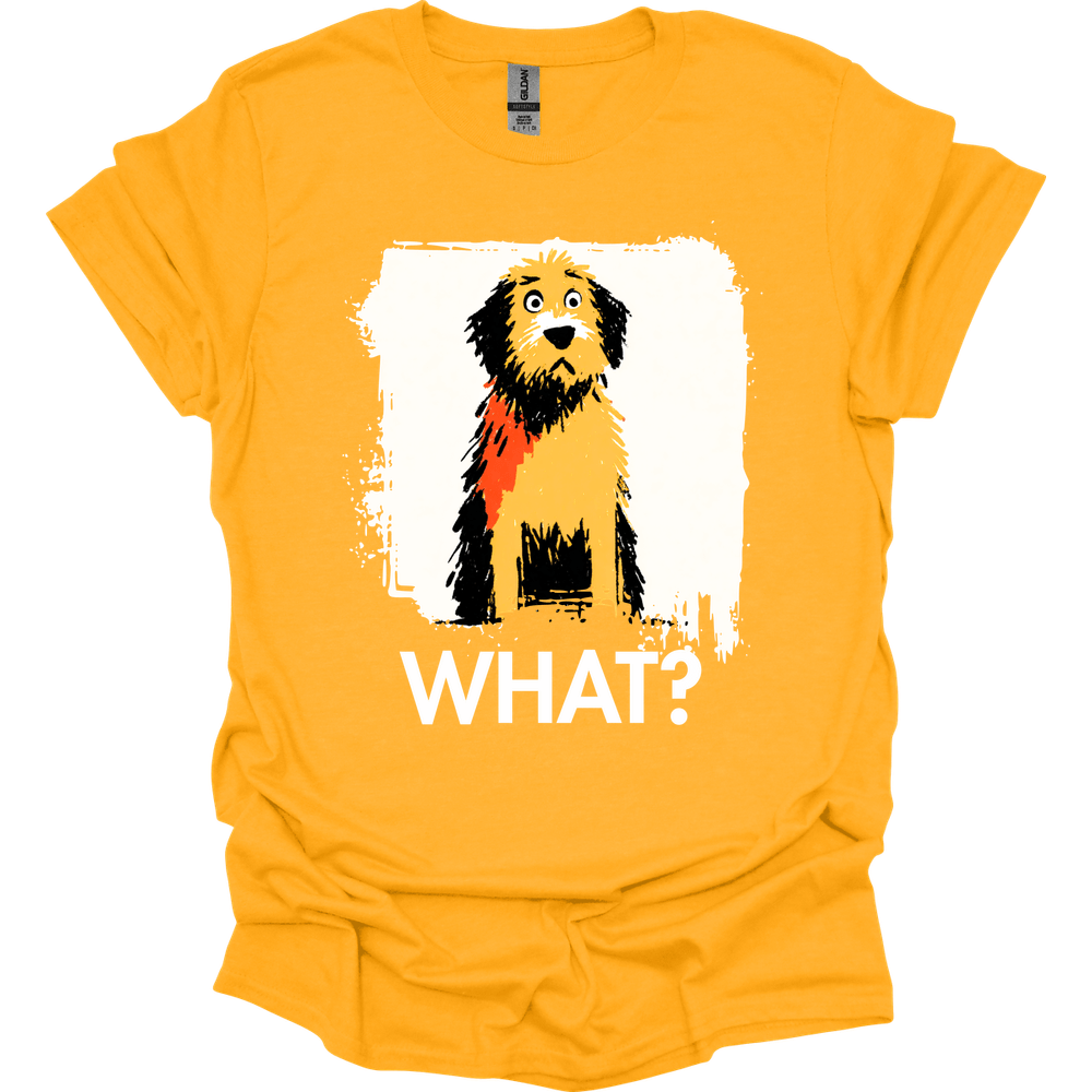 Labradoodle - What Dog T-Shirt - Gold