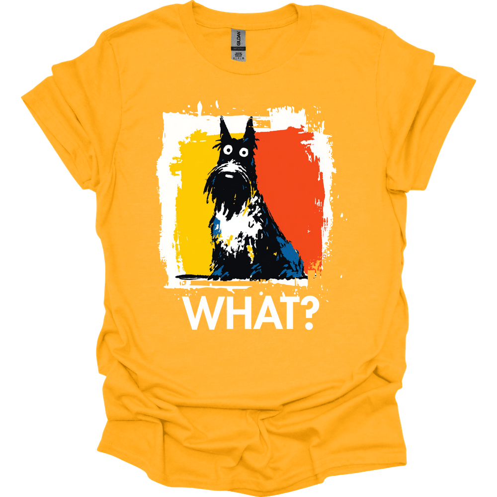 Scottish Terrier - What Dog T-Shirt - Gold