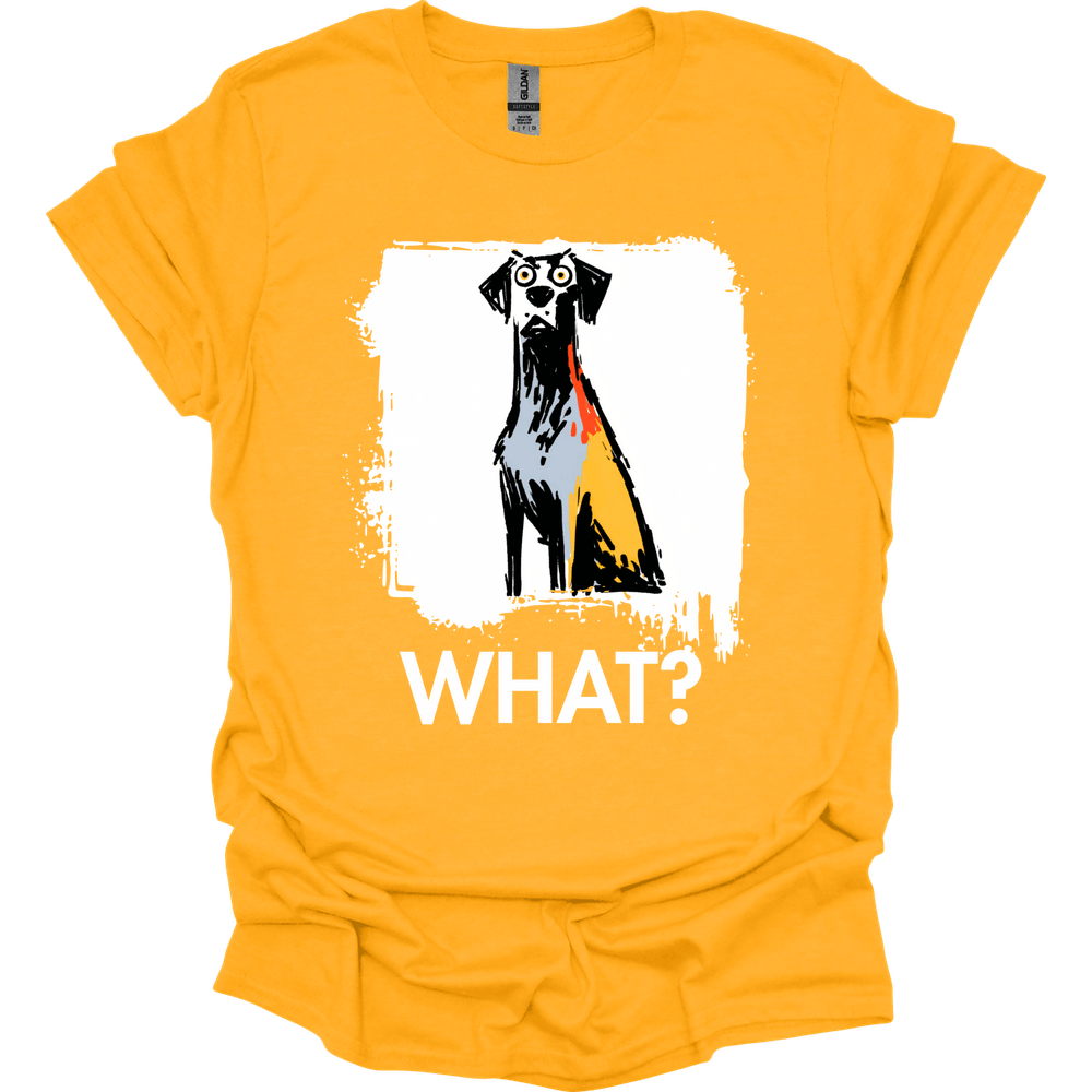 Weimaraner - What Dog T-Shirt - Gold
