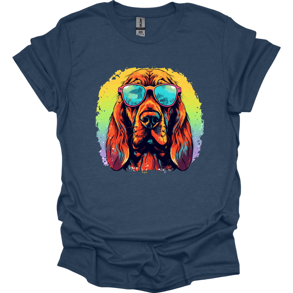 Bloodhound - Top Dog T-Shirt - Heather Navy