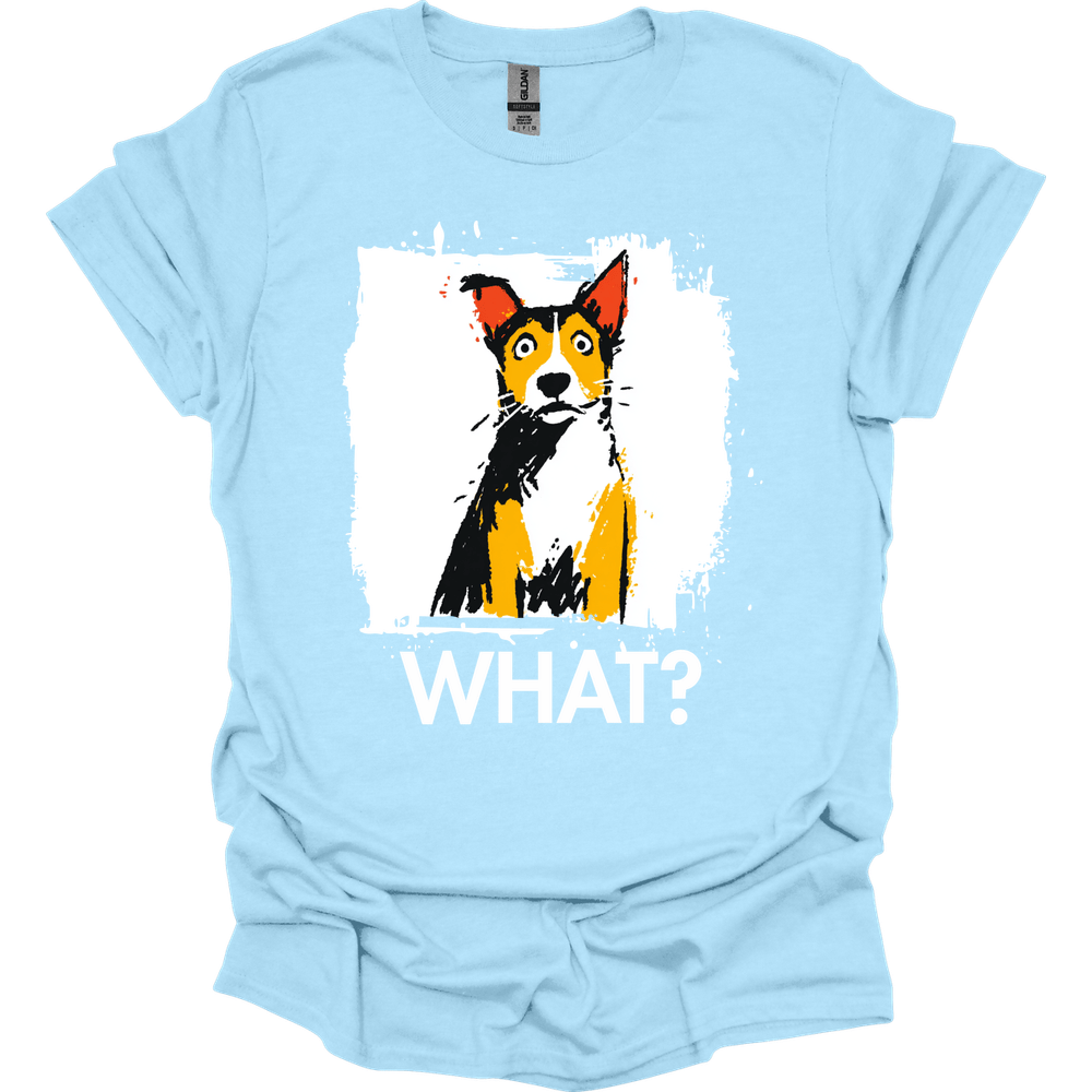 Basenji - What Dog T-Shirt - Light Blue
