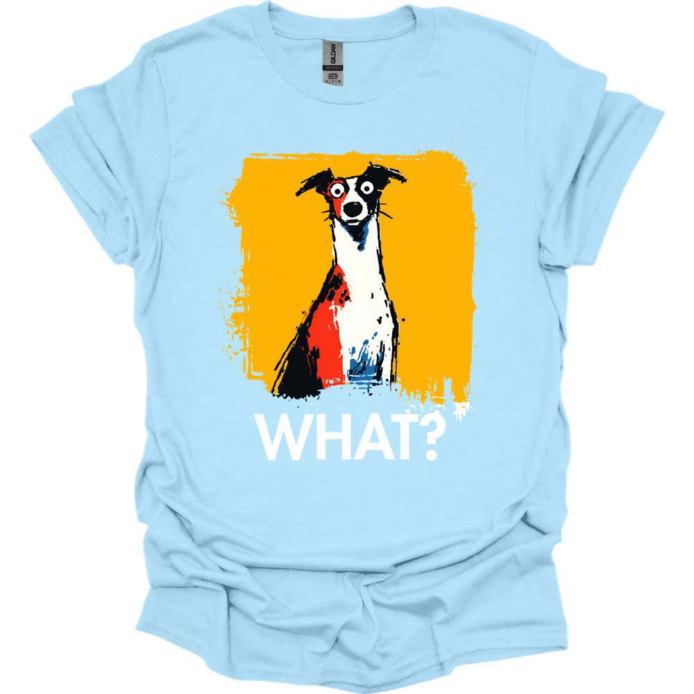 Italian Greyhound - What Dog T-Shirt - Light Blue