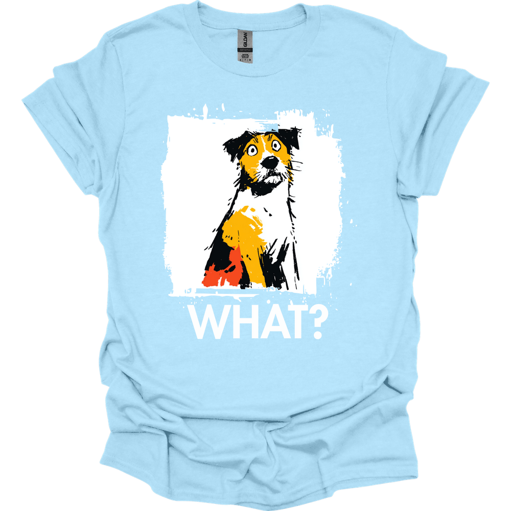 Jack Russell - What Dog T-Shirt - Light Blue