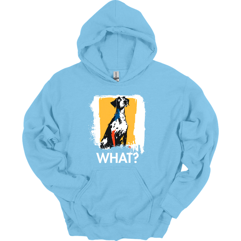 German Shorthaired Pointer - What Dog Hoodie - Light Blue