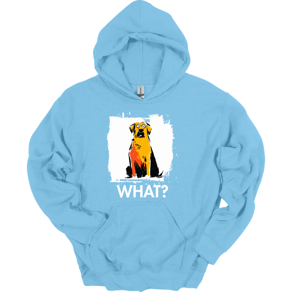 Labrador - What Dog Hoodie - Light Blue