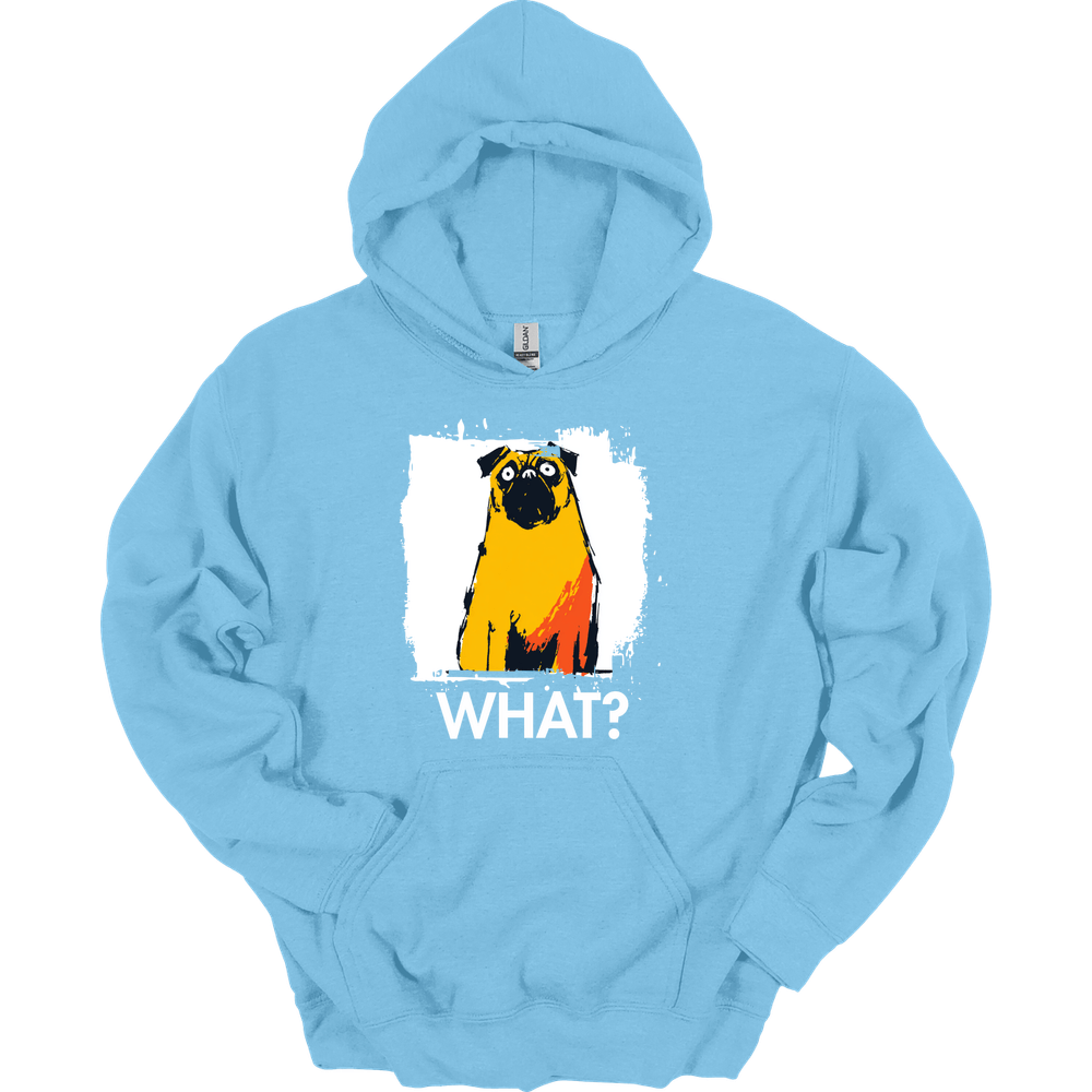 Mastiff - What Dog Hoodie - Light Blue