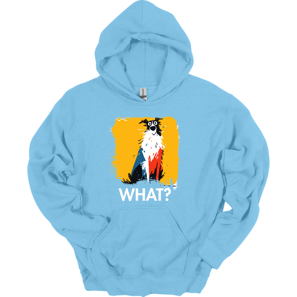 Borzoi - What Dog Hoodie - Light Blue