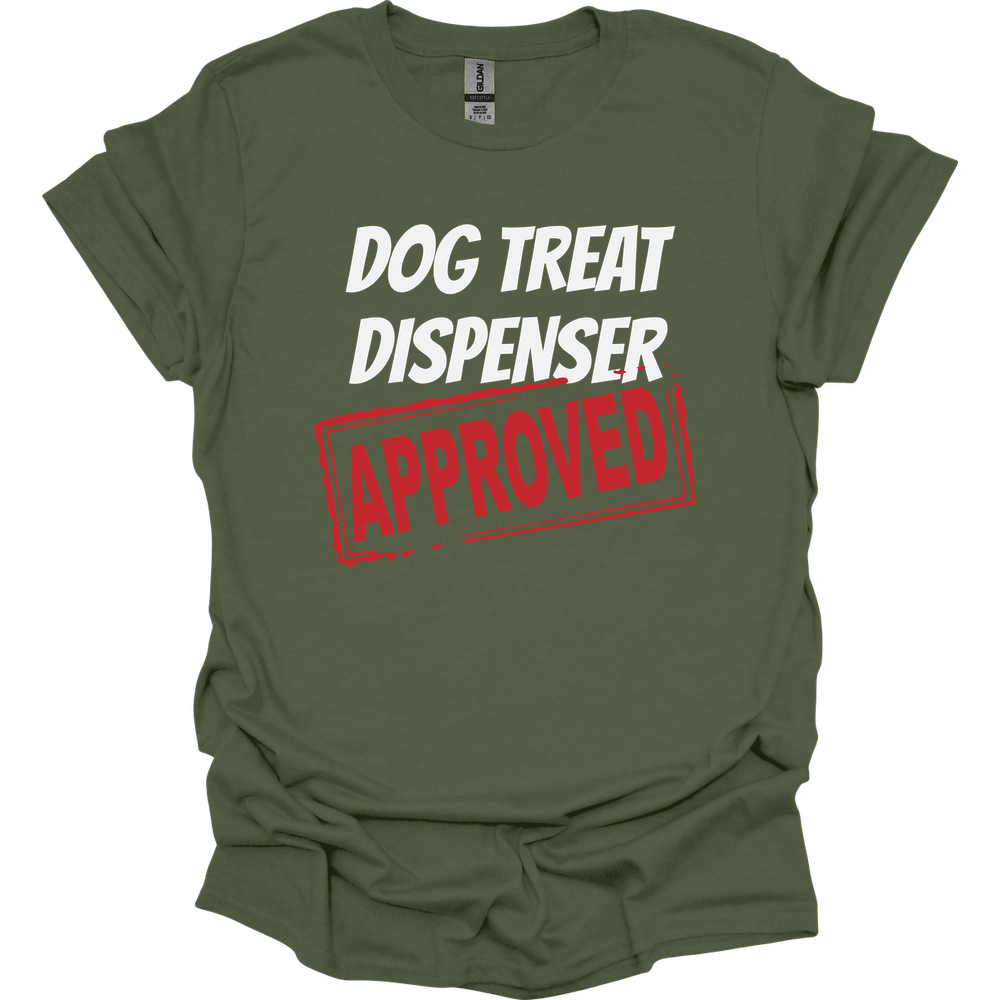 Treat Dispenser T-Shirt - Military Green