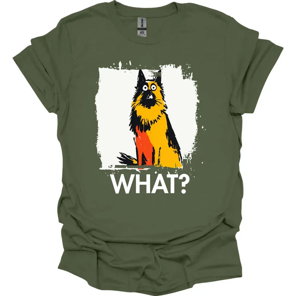 Dutch Shepherd - What Dog T-Shirt - Military Green