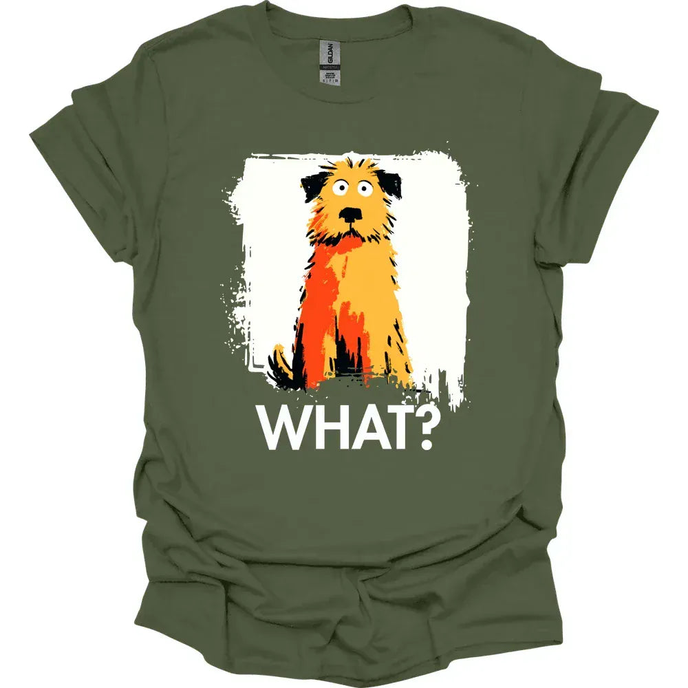 Golden Doodle - What Dog T-Shirt - Military Green