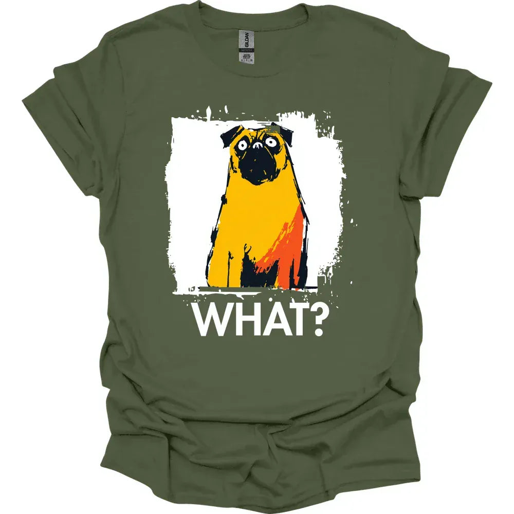 Mastiff - What Dog T-Shirt - Military Green