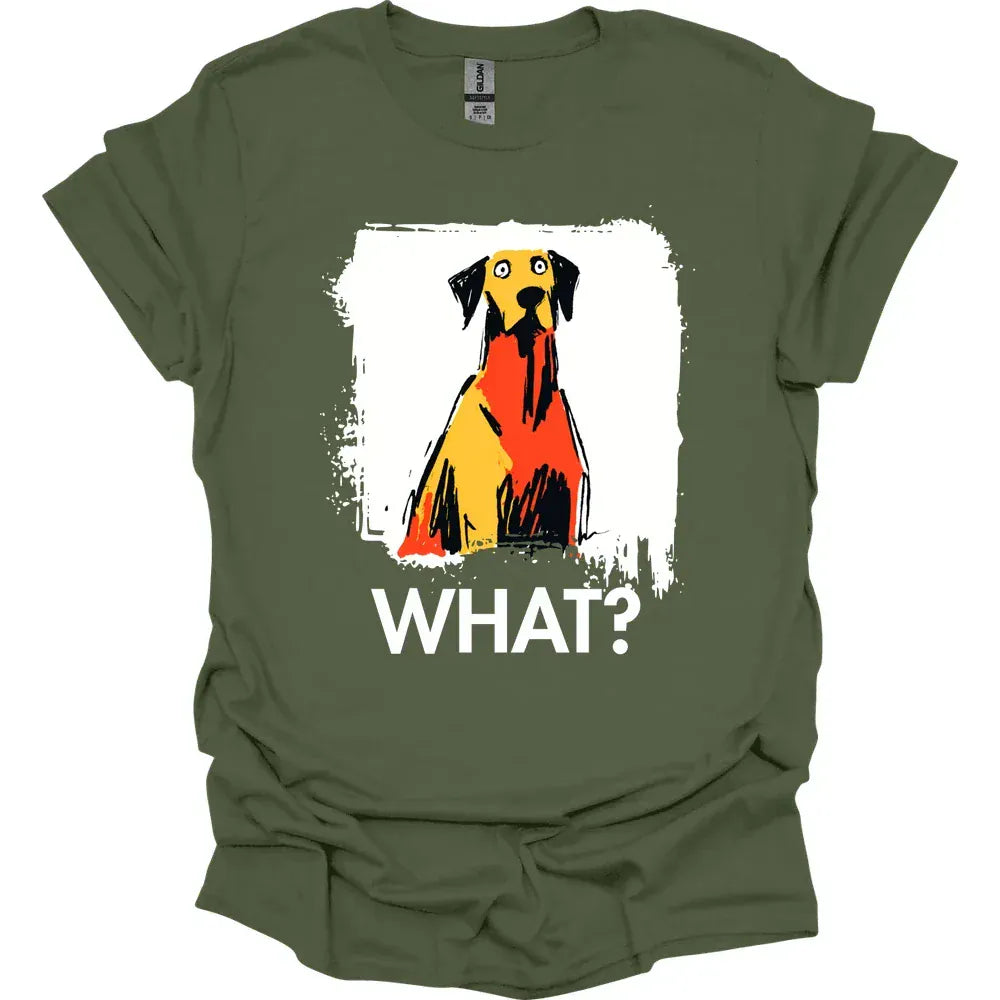 Vizsla - What Dog T-Shirt - Military Green