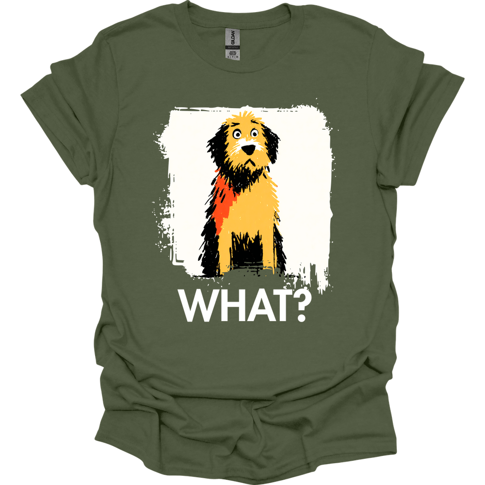Labradoodle - What Dog T-Shirt - Military Green