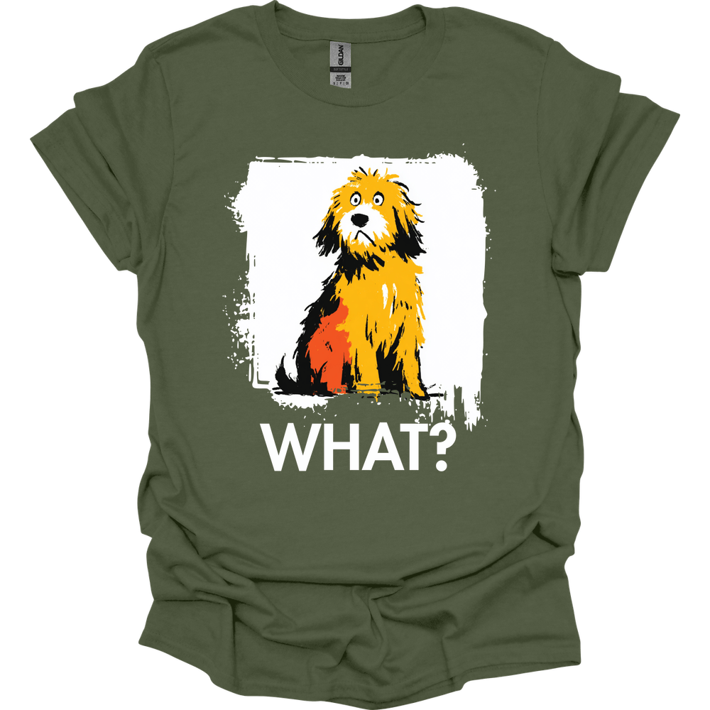 Cockapoo - What Dog T-Shirt - Military Green