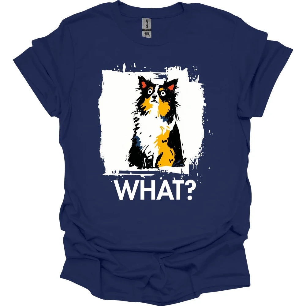 Papillon - What Dog T-Shirt - Navy