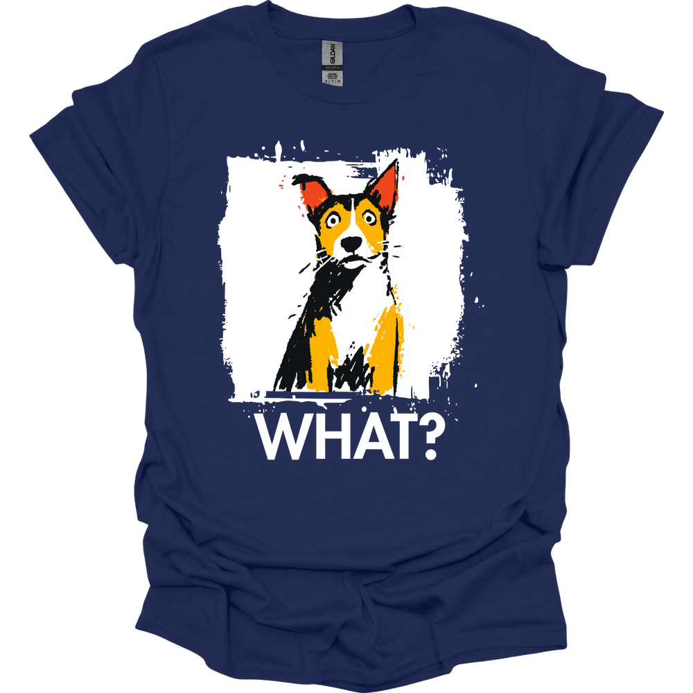 Basenji - What Dog T-Shirt - Navy