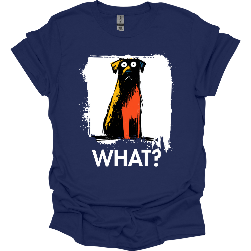 Chocolate Labrador - What Dog T-Shirt - Navy