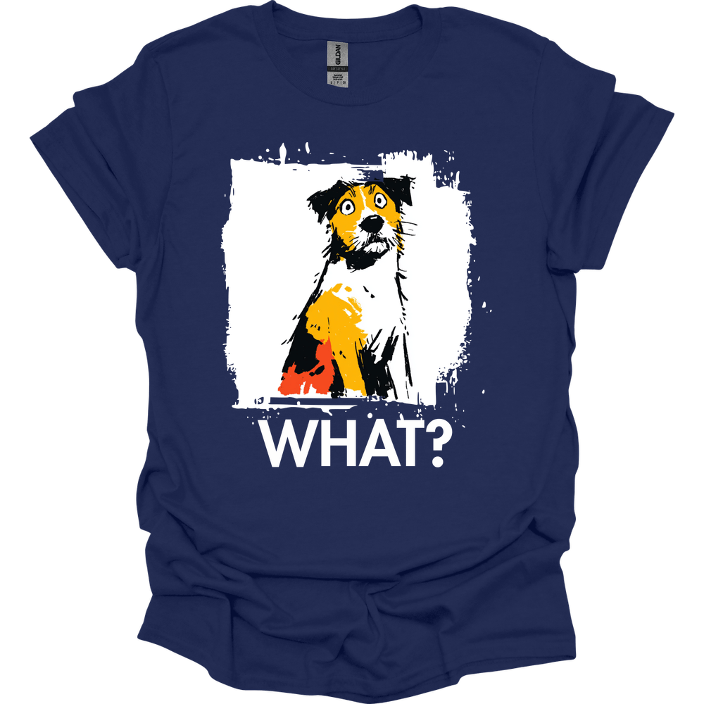Jack Russell - What Dog T-Shirt - Navy