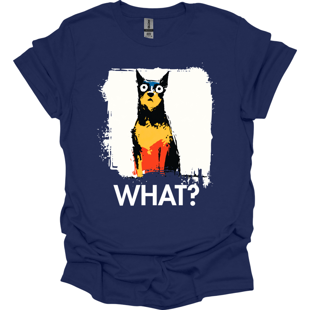 Miniature Pinscher - What Dog T-Shirt - Navy