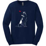Dutch Shepherd - Sketch Dog Long Sleeve Tee