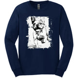 French Bulldog - Running Dog Long Sleeve Tee