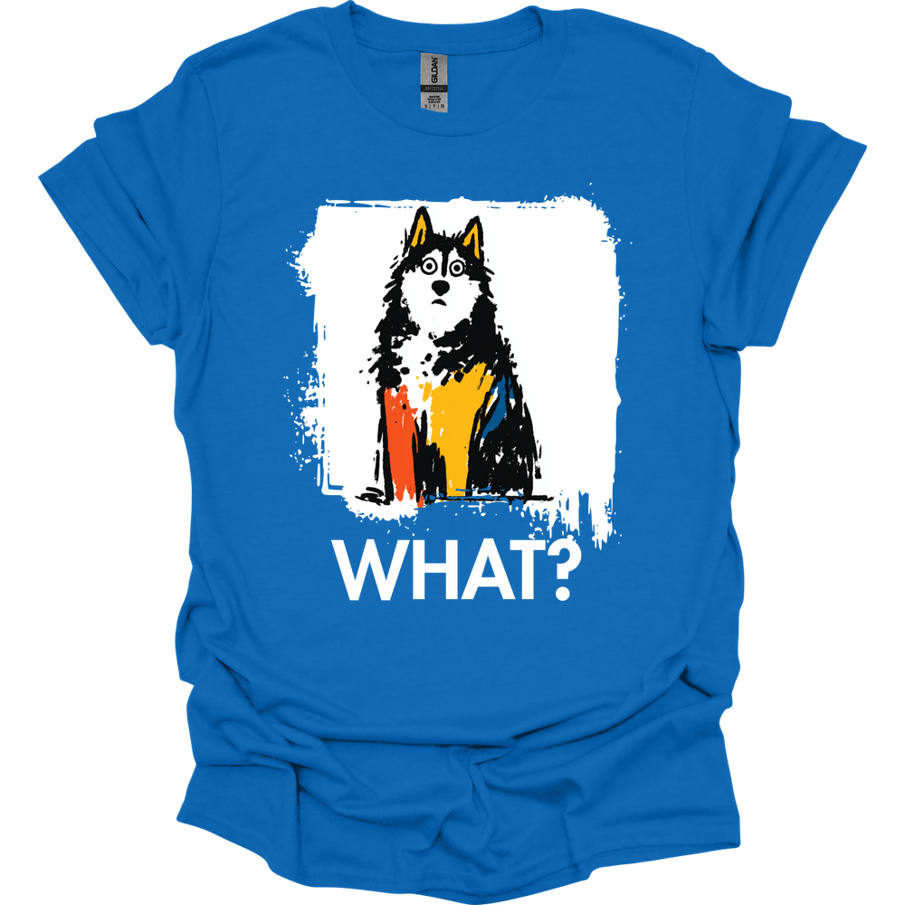 Alaskan Malamute - What Dog T-Shirt - Royal