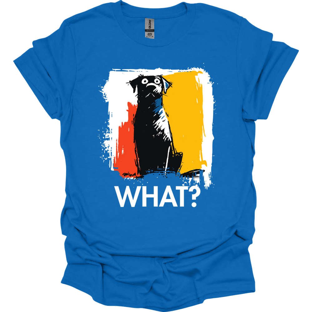 Black Labrador - What Dog T-Shirt - Royal