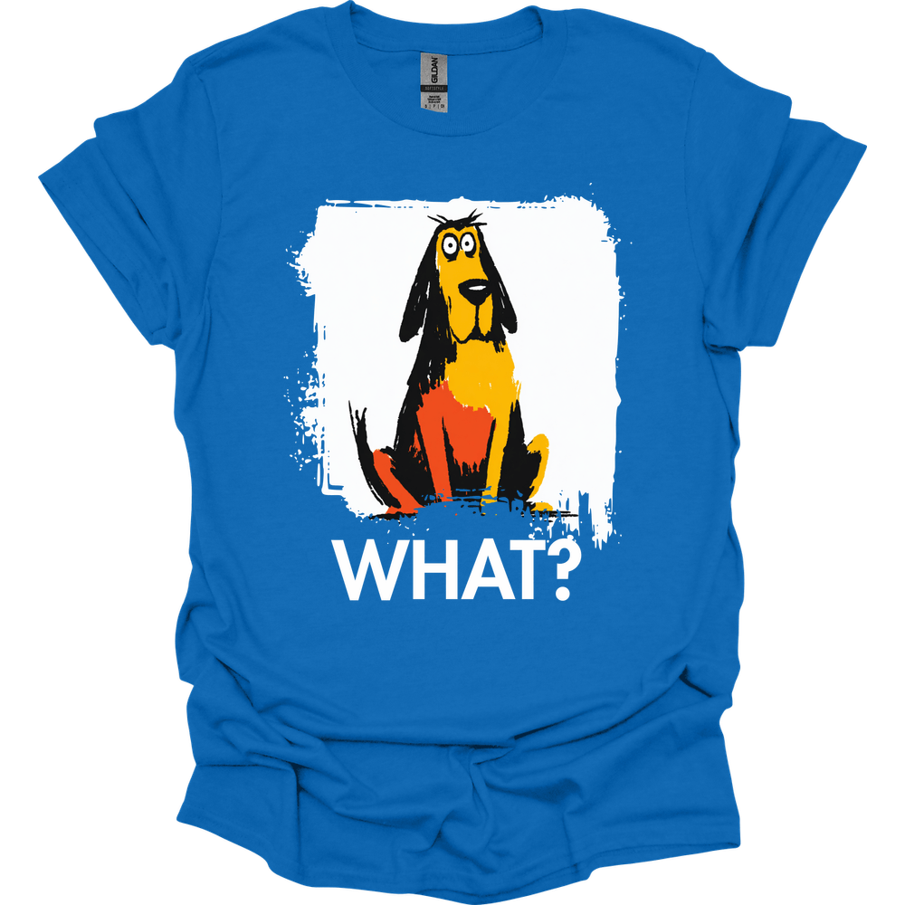 Bloodhound - What Dog T-Shirt - Royal