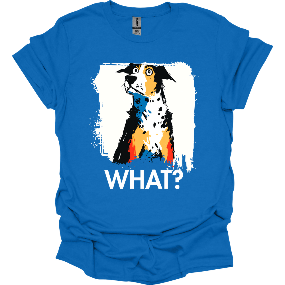 Catahoula Leopard Dog - What Dog T-Shirt - Royal
