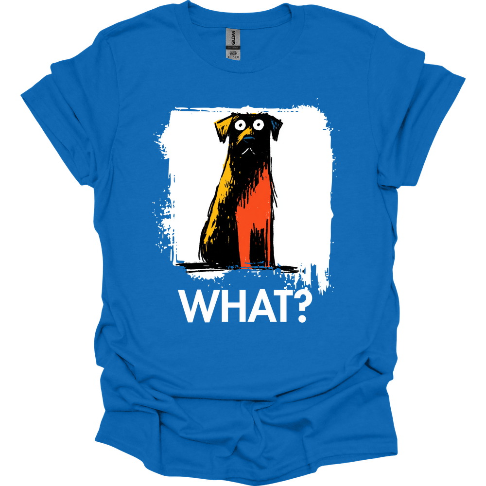 Chocolate Labrador - What Dog T-Shirt - Royal