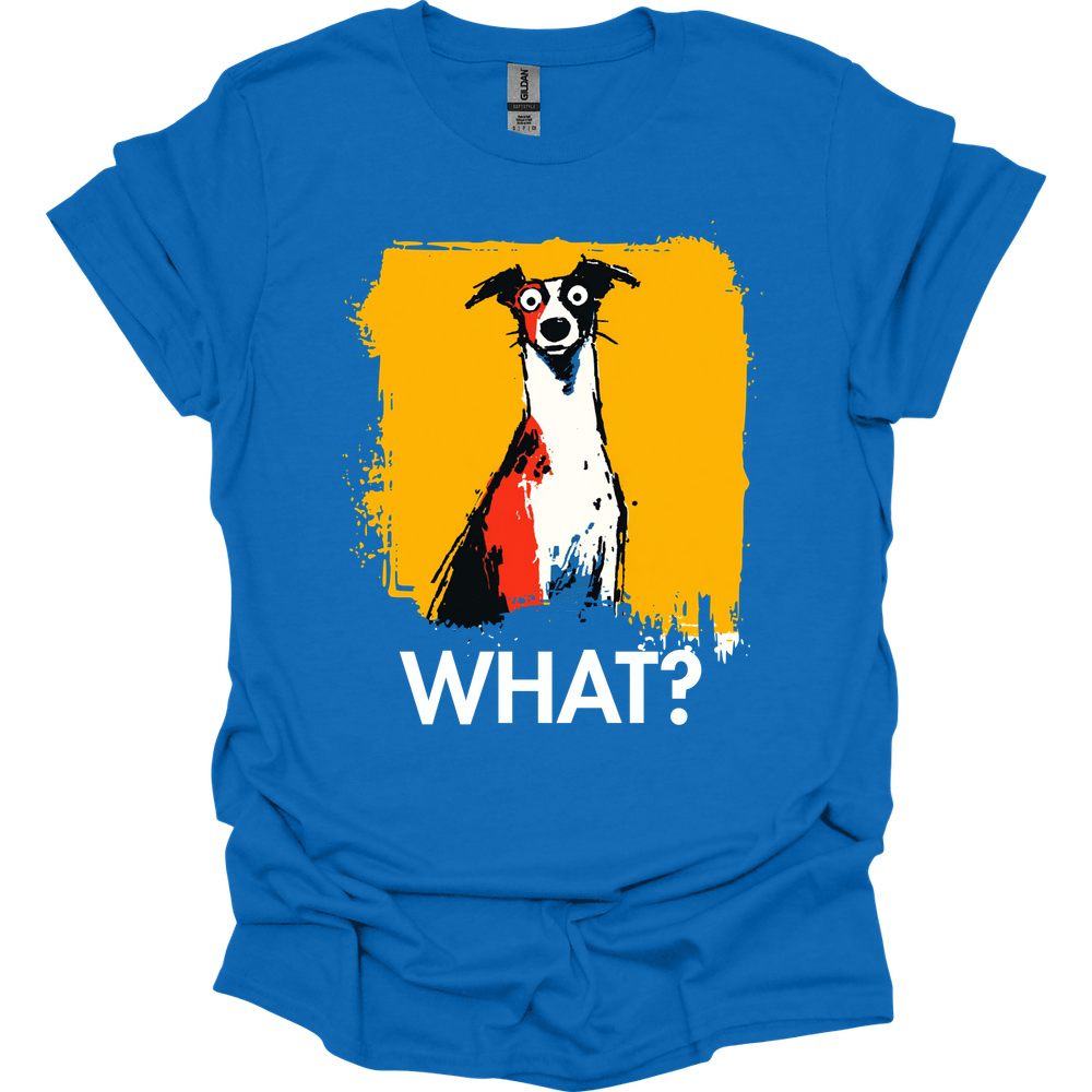 Italian Greyhound - What Dog T-Shirt - Royal