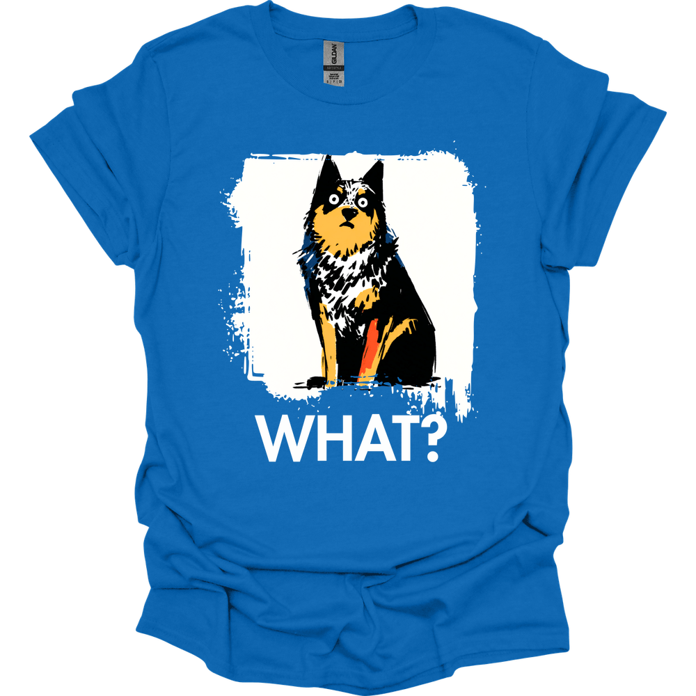 Australian Cattle Dog - What Dog T-Shirt - Royal
