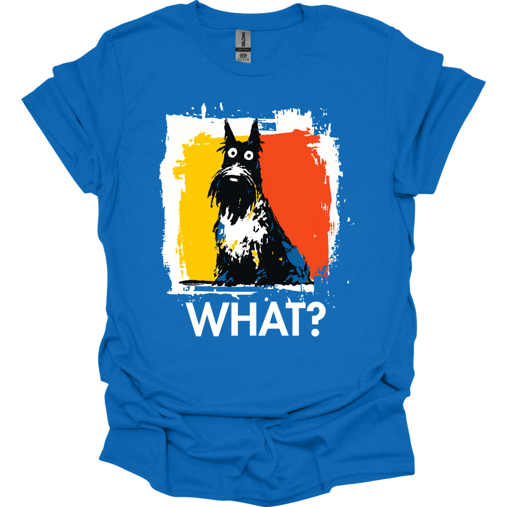 Scottish Terrier - What Dog T-Shirt - Royal