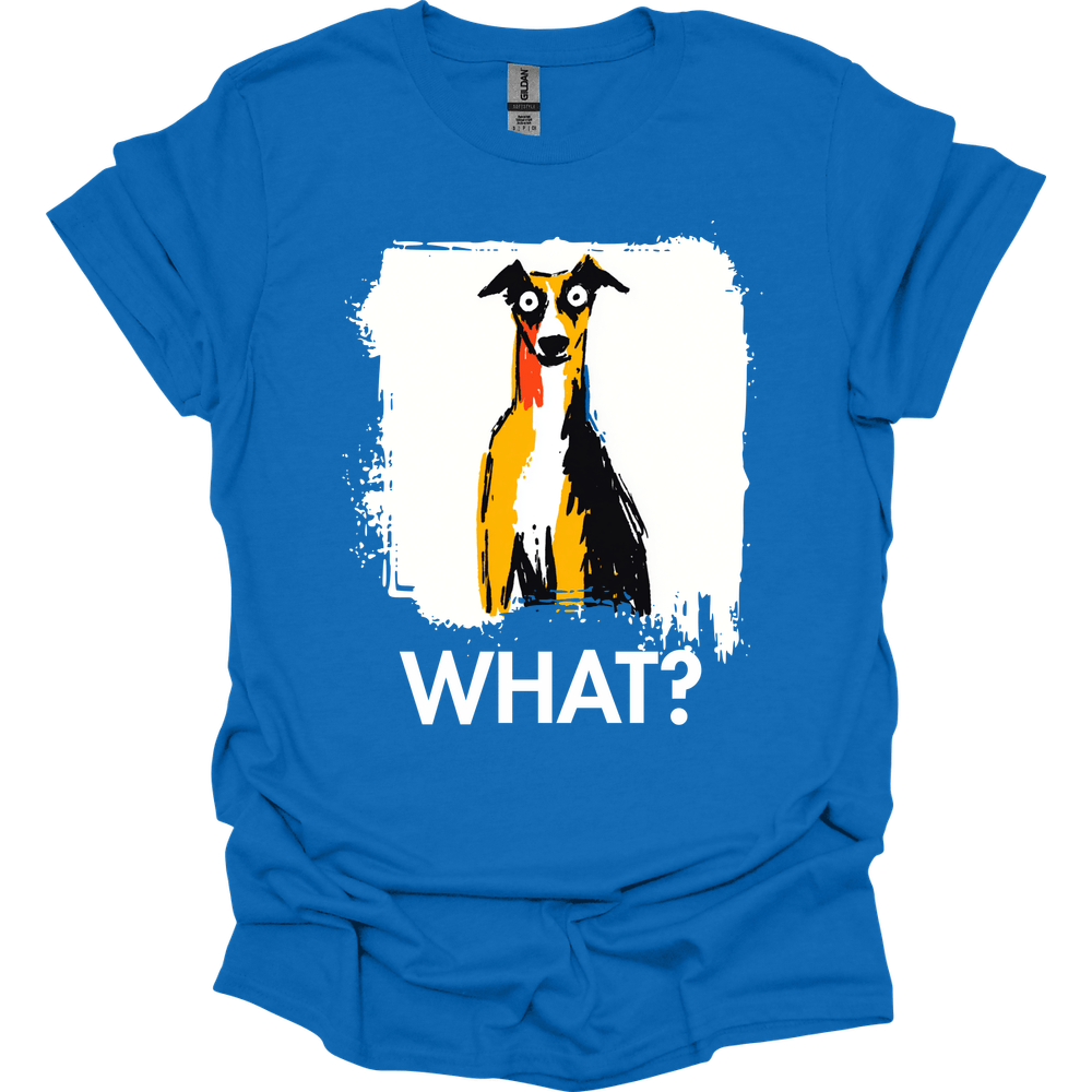 Whippet - What Dog T-Shirt - Royal