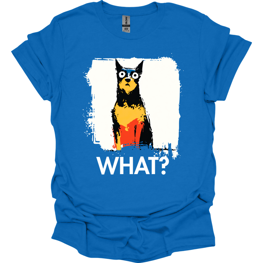 Miniature Pinscher - What Dog T-Shirt - Royal