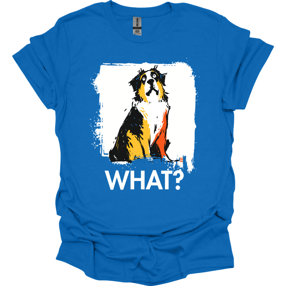 Saint Bernard - What Dog T-Shirt - Royal