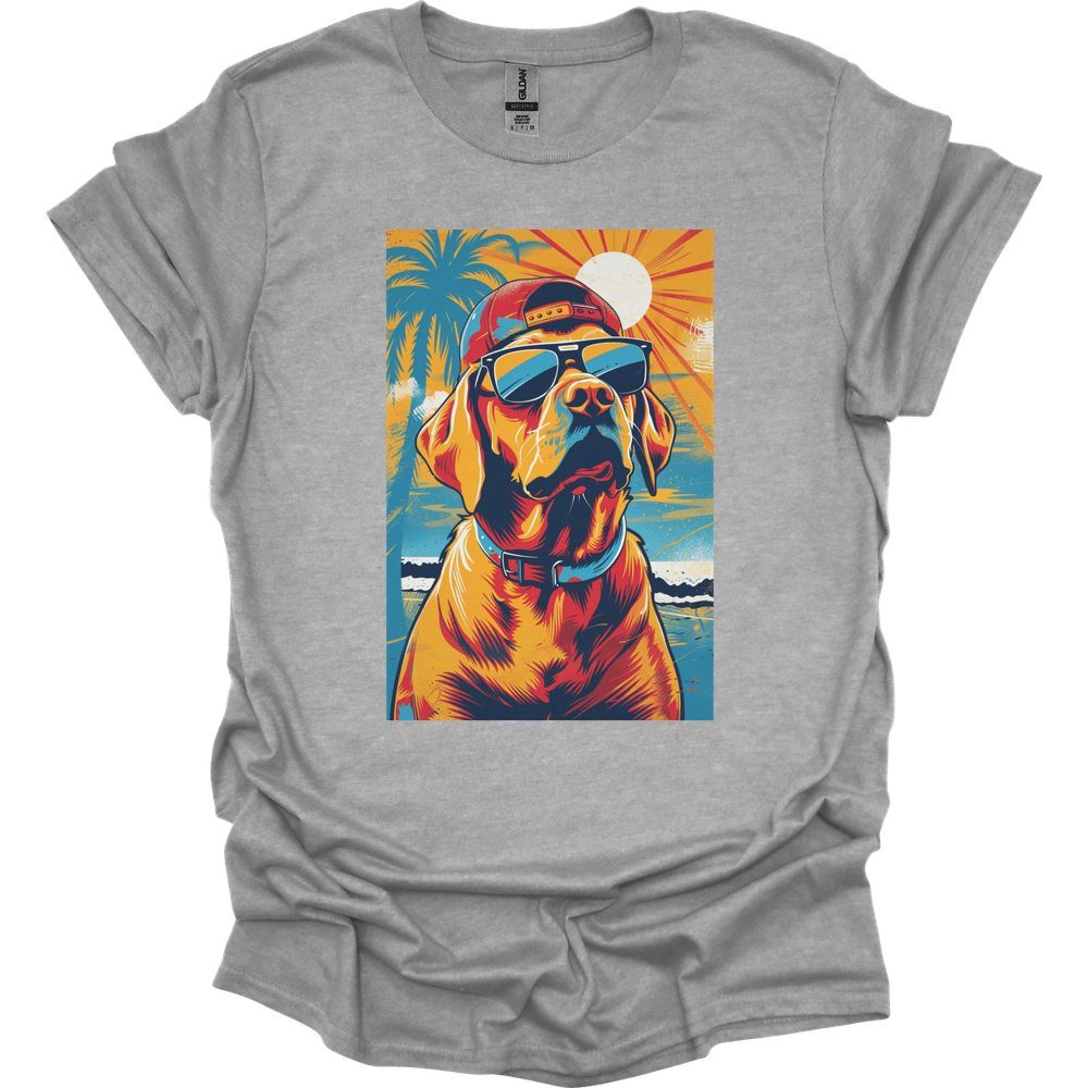 Vizsla - Summer Dog T-Shirt - Sport Grey