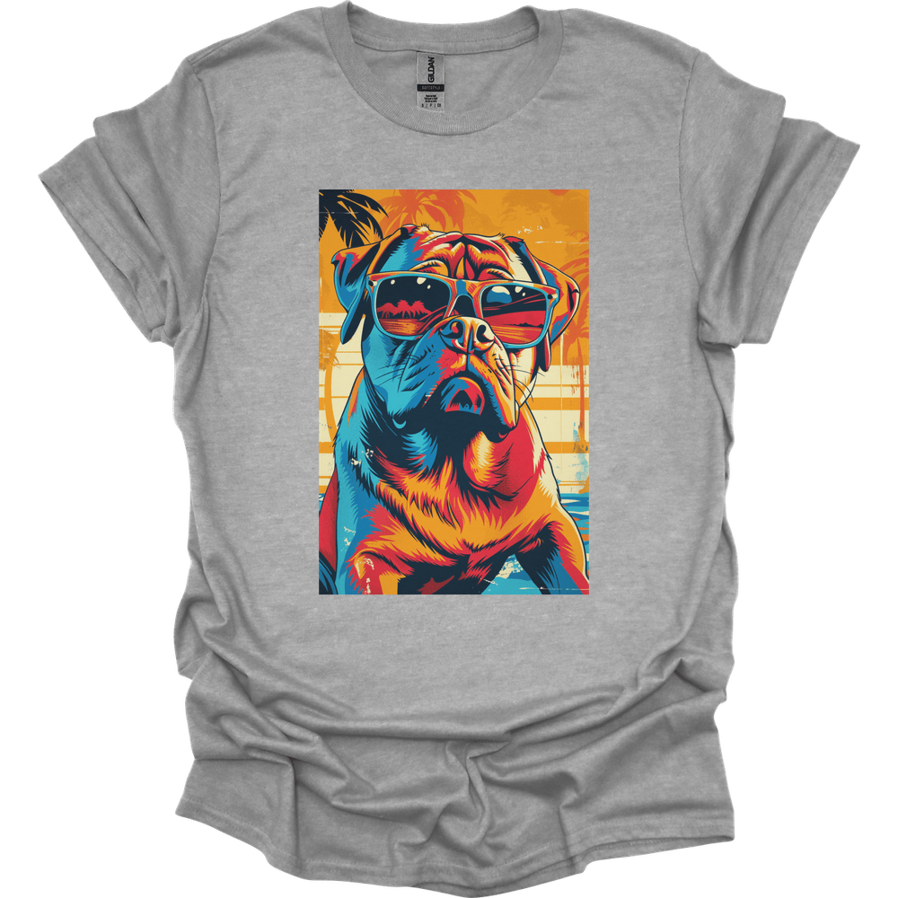 Rottweiler - Summer Dog T-Shirt - Sport Grey
