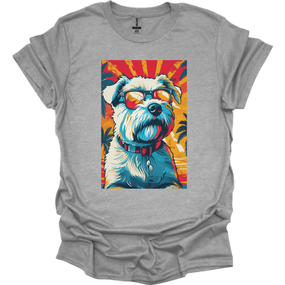 West Highland White Terrier - Summer Dog T-Shirt - Sport Grey