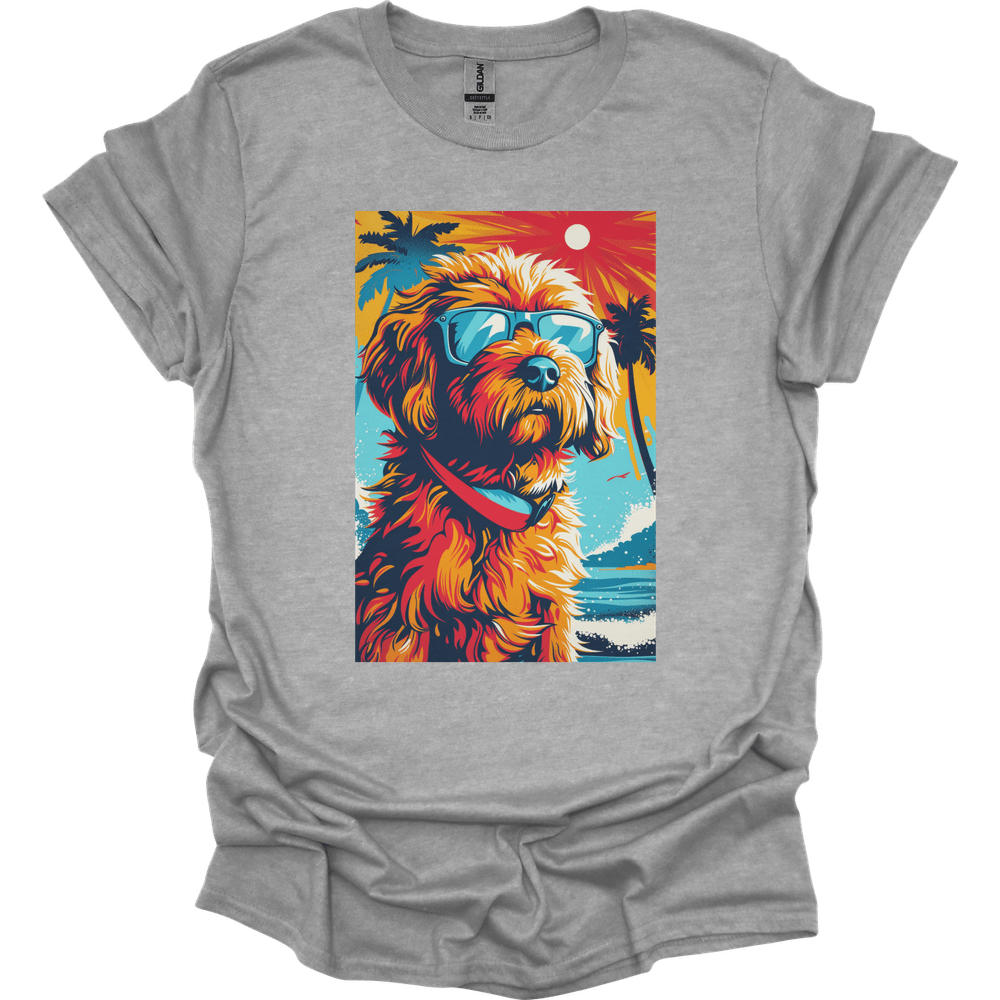 Labradoodle - Summer Dog T-Shirt - Sport Grey