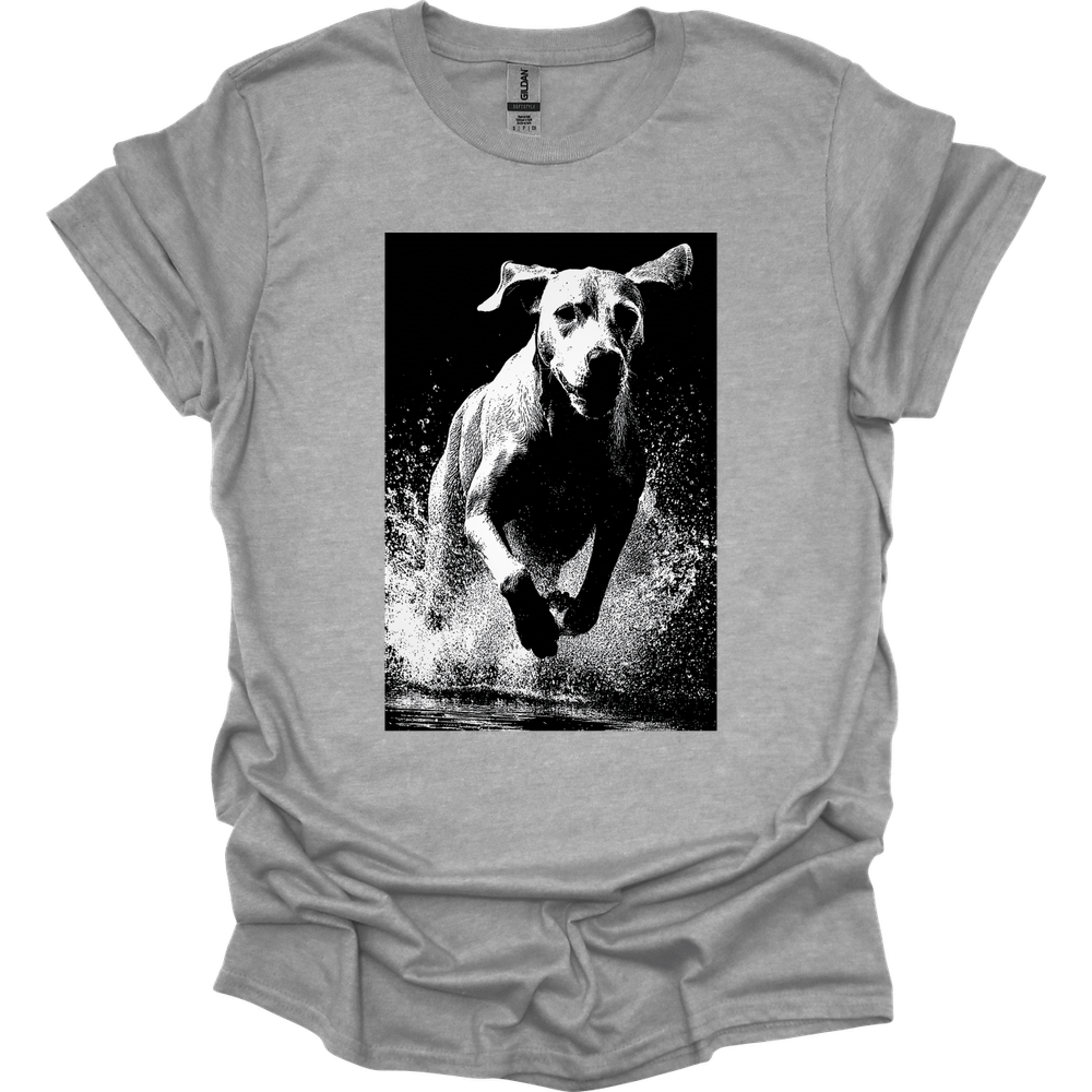 Bracco Italiano - Puddle Dog T-Shirt - Sport Grey