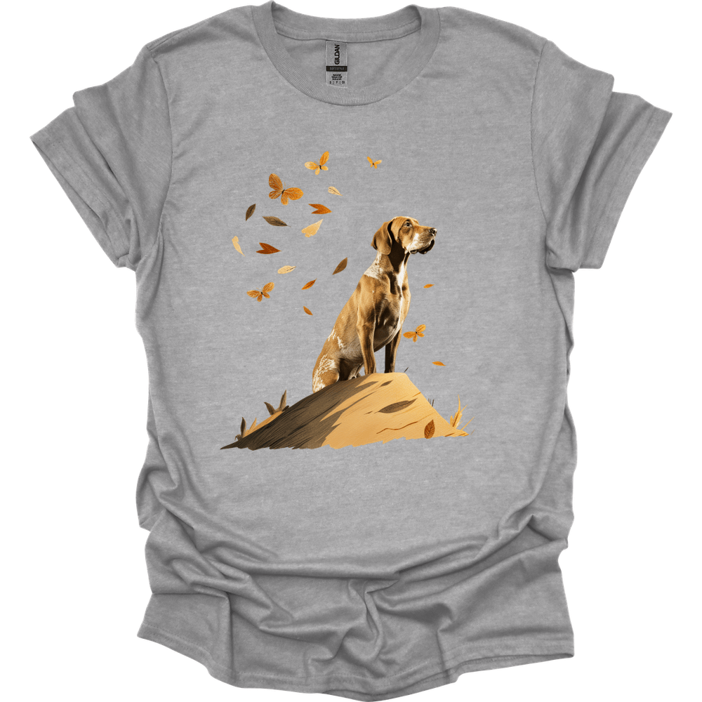 Bracco Italiano - Fall Dog T-Shirt - Sport Grey