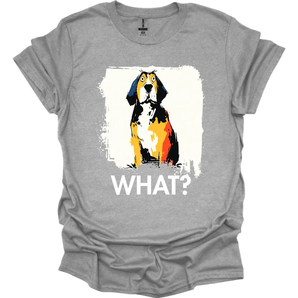 Bracco Italiano - What Dog T-Shirt - Sport Grey