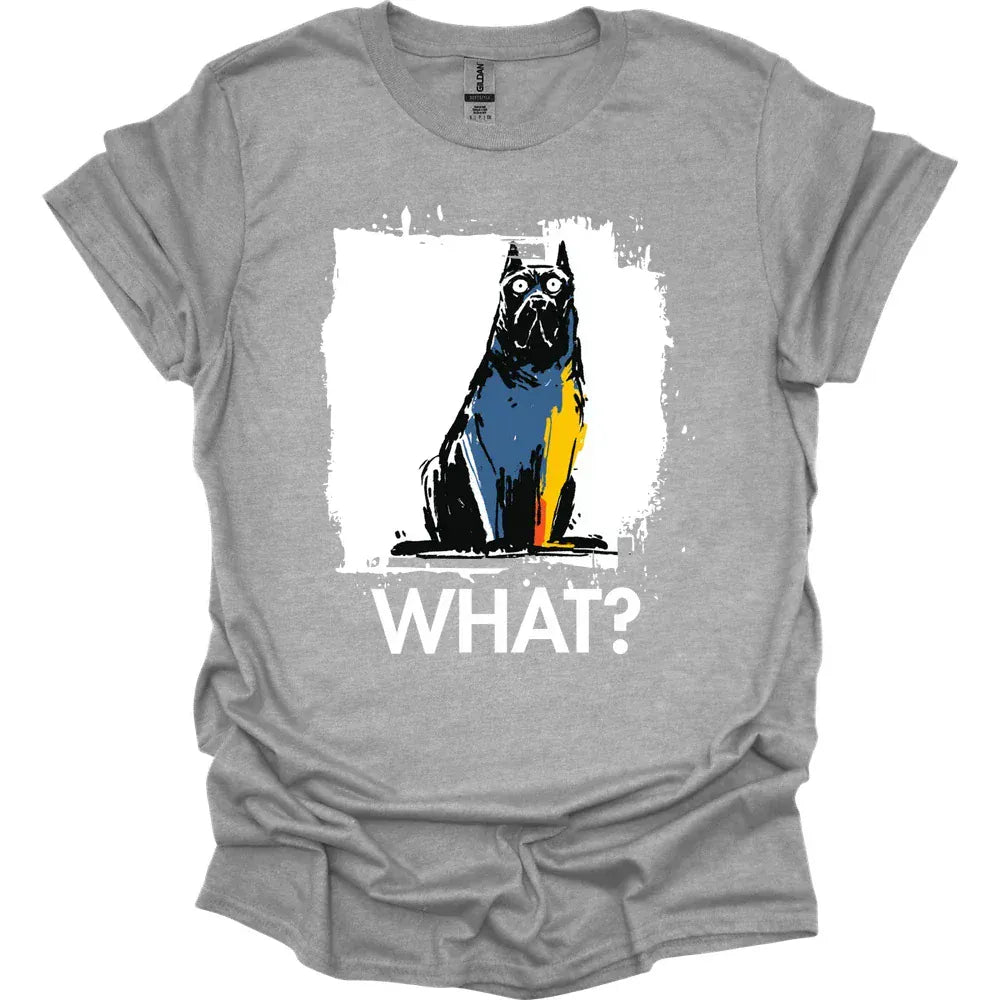 Cane Corso - What Dog T-Shirt - Sport Grey