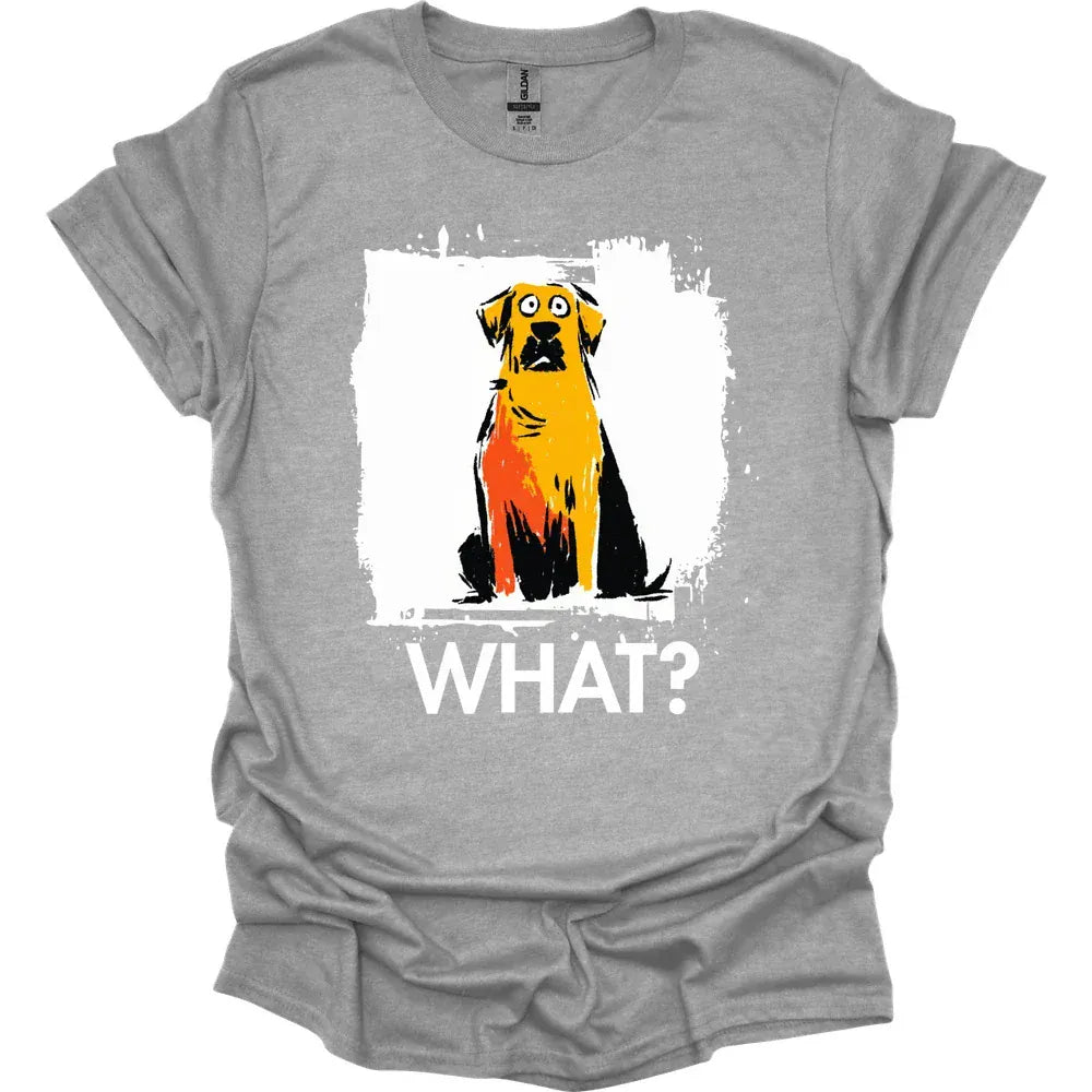 Labrador - What Dog T-Shirt - Sport Grey