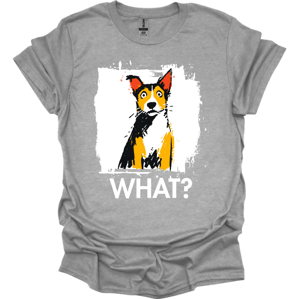 Basenji - What Dog T-Shirt - Sport Grey
