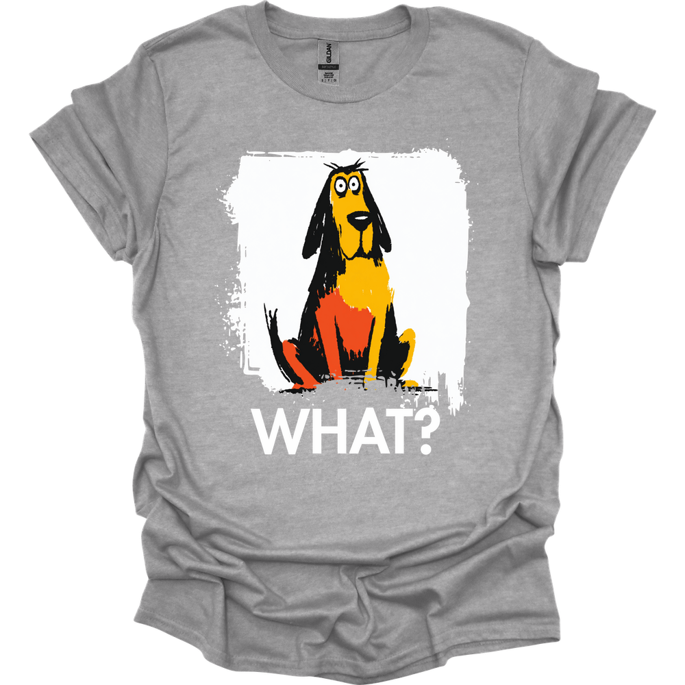 Bloodhound - What Dog T-Shirt - Sport Grey
